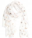 White Flamingo Scarf by Love of Fashion