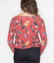 Feather Print Top by Cherish